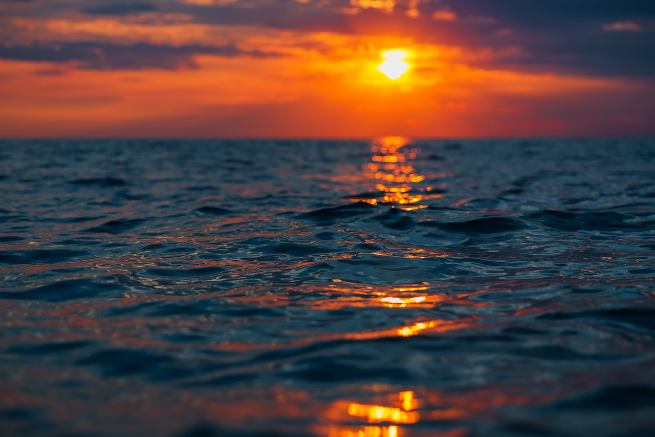 Sunset on Water