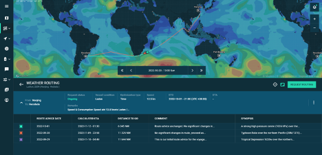 Click to advance weather forward and back by day, hour or specific date